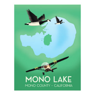 Mono Lake,Mono County, California travel poster