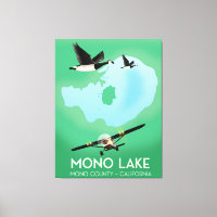 Mono Lake,Mono County, California travel poster