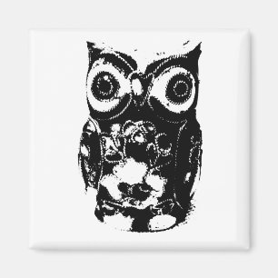 Mono Owl Magnet