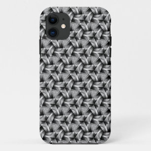Mono Texture Weave Pattern Designer iPhone 5 Case