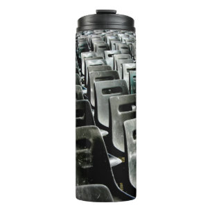 Monochromatic Grey Chairs  Thermal Tumbler