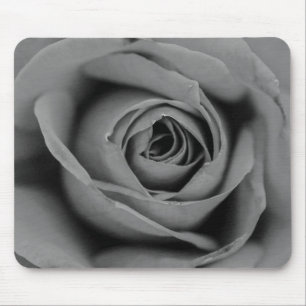 Monochromatic Rose Mousepad
