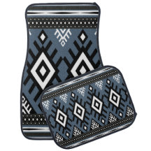Monochromatic Southwest Style Geometric Pattern