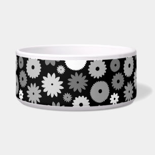Monochrome Blooms Pattern