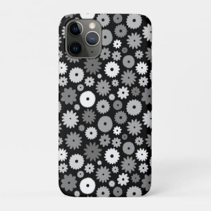 Monochrome Blooms Repeat Pattern Case-Mate iPhone Case