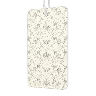 Monochrome Botanical Scented Car & Home Freshener 