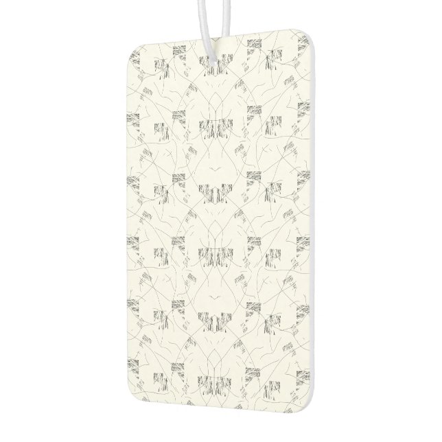 Monochrome Botanical Scented Car & Home Freshener  (Left)