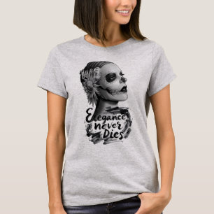 Monochrome Calavera T-Shirt