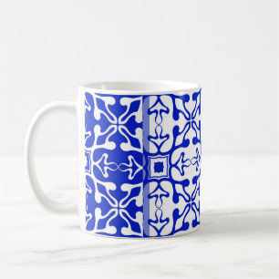Monochrome coloured vintage pattern. Abstract orna Coffee Mug