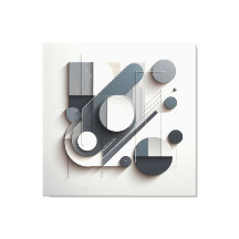 Monochrome Dimensional Balance