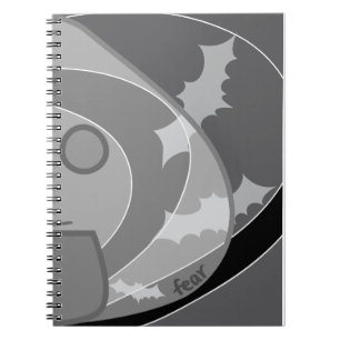 Monochrome Fear Notebook