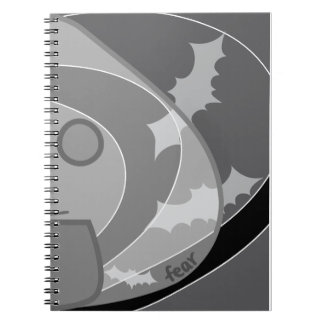 Monochrome Fear Notebook