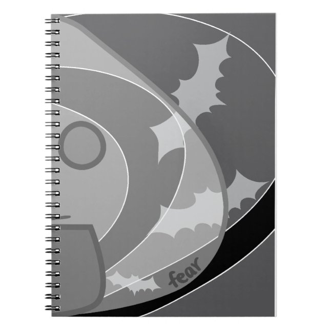 Monochrome Fear Notebook (Front)
