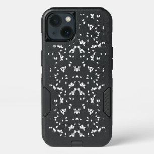 Monochrome Floral Pattern – Elegant Seamless Art