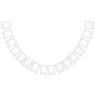 Monochrome Floral Pattern – Elegant Seamless Art Bunting
