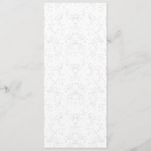 Monochrome Floral Pattern – Elegant Seamless Art Menu