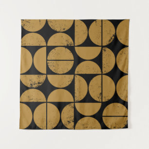 Monochrome geometric seamless pattern in Scandinav Tapestry