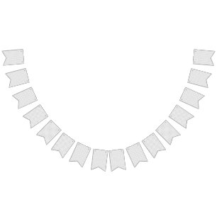 Monochrome Geometric Texture Seamless Diamond Look Bunting