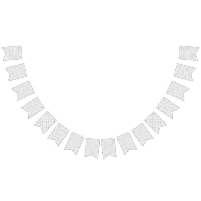 Monochrome Geometric Texture|Seamless Diamond Look Bunting (All)