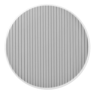 Monochrome Grey Stripe Design - Drawer Knob