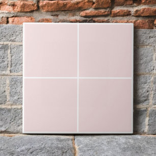 Monochrome Light Rose Pink Chequered Modern Tile