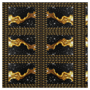 Monochrome Liquid Gold Weave Sewing Fabric Materia