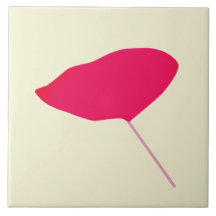 Monochrome & monoprint Ceramic Tile