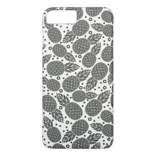 Monochrome Pineapples Case-Mate iPhone Case