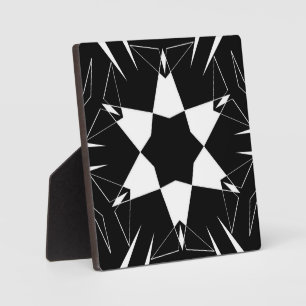 Monochrome Pulse Plaque