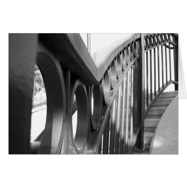 Monochrome Railing (Front Horizontal)