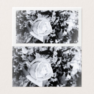 Monochrome Rose Guest Book for Wedding