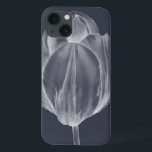 Monochrome Tulip I iPhone 13 Case<br><div class="desc">Floral</div>