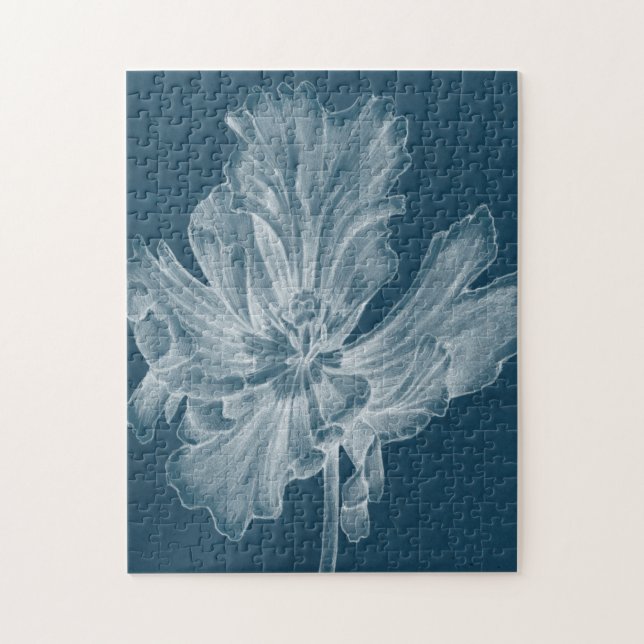 Monochrome Tulip II Jigsaw Puzzle (Vertical)