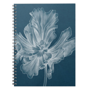Monochrome Tulip II Spiral Notebook
