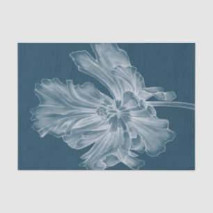 Monochrome Tulip II Tissue Paper