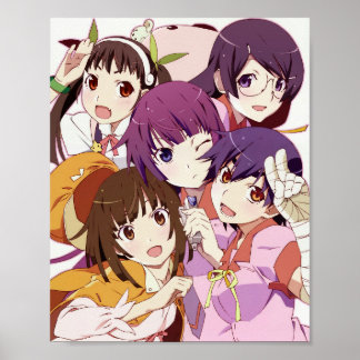 Monogatari Series - Group Poster