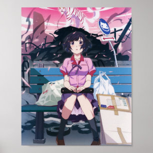 Monogatari Series - Hanekawa Tsubasa  Poster