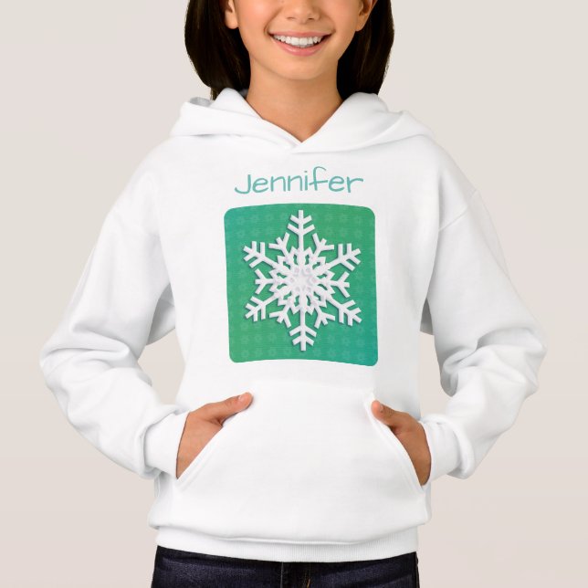 Monogram 2025 Hello Winter Holiday Snowflake (Front)