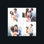 Monogram 4 Photo Gift Photo Canvas Print<br><div class="desc">Monogram 4 Photo Gift Photo Canvas</div>