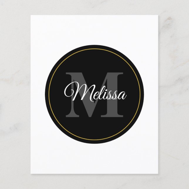 monogram 4 template (Front)