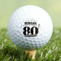 Monogram 80th Birthday