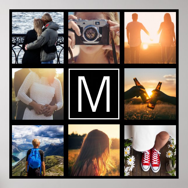 Monogram 8 Frame NGL Poster (Front)