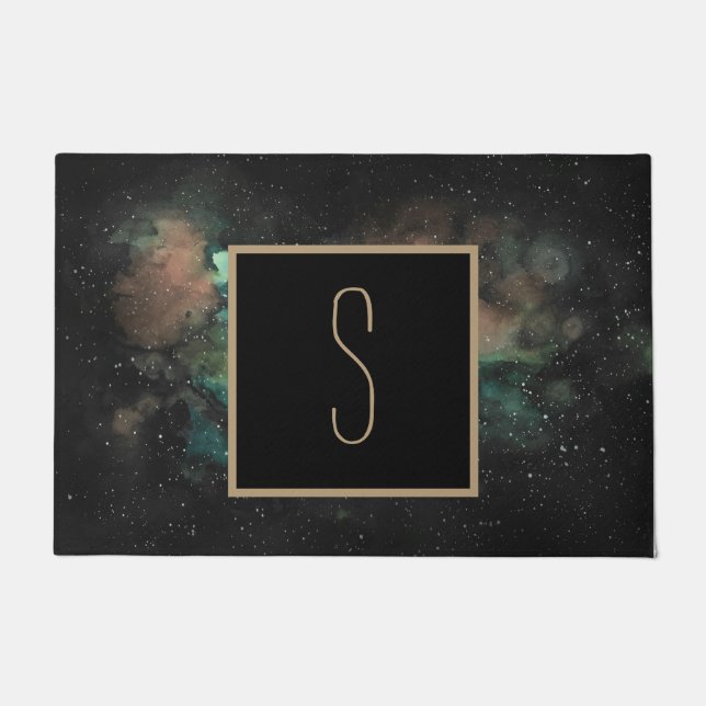 Monogram Abstract Doormat (Front)