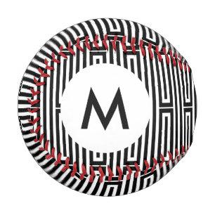 Monogram Abstract ethnic background Baseball