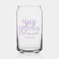 Monogram add name letter bridesmaid wedding maids 