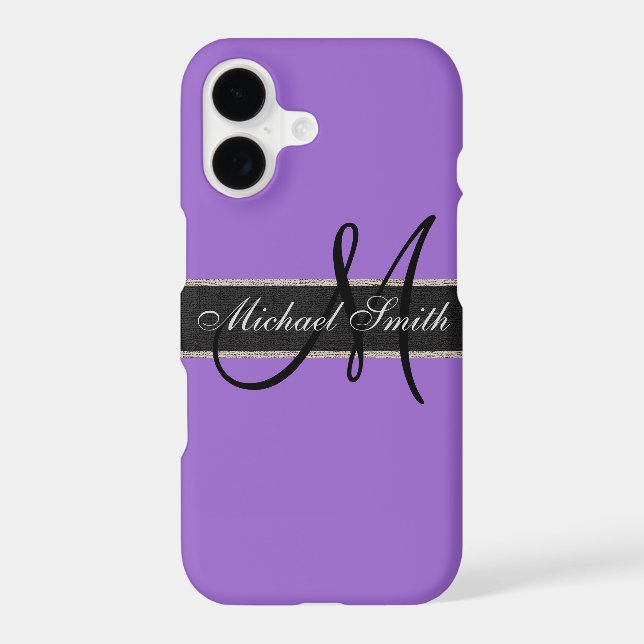 Monogram Amethyst Colour Background (Back)