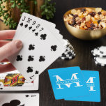Monogram and Name Personalised Custom Playing Cards<br><div class="desc">DIY Make Your Own personalised playing cards from Ricaso - change the text - add your own monogrammed detail and your name to these cards. available in a large range of card styles,  including poker,  tarot and more.</div>