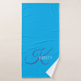 Monogram and Personalized Bath Towel