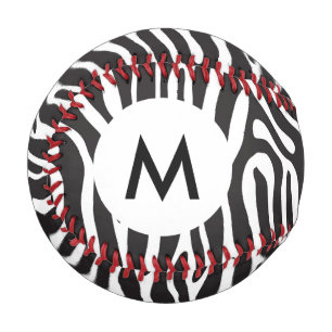 Monogram Animal Print Baseball