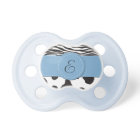 Monogram - Animal Print, Cow, Zebra - Black White